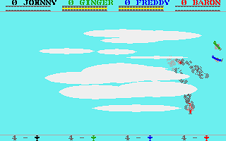 Dogfight atari screenshot